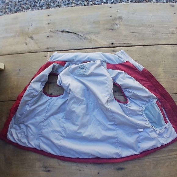 Women's L.L.Bean Down Vest Sz M RED - Picture 5 of 10